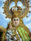 Mosaico Virgen del Mar - Manto de los Gusanos